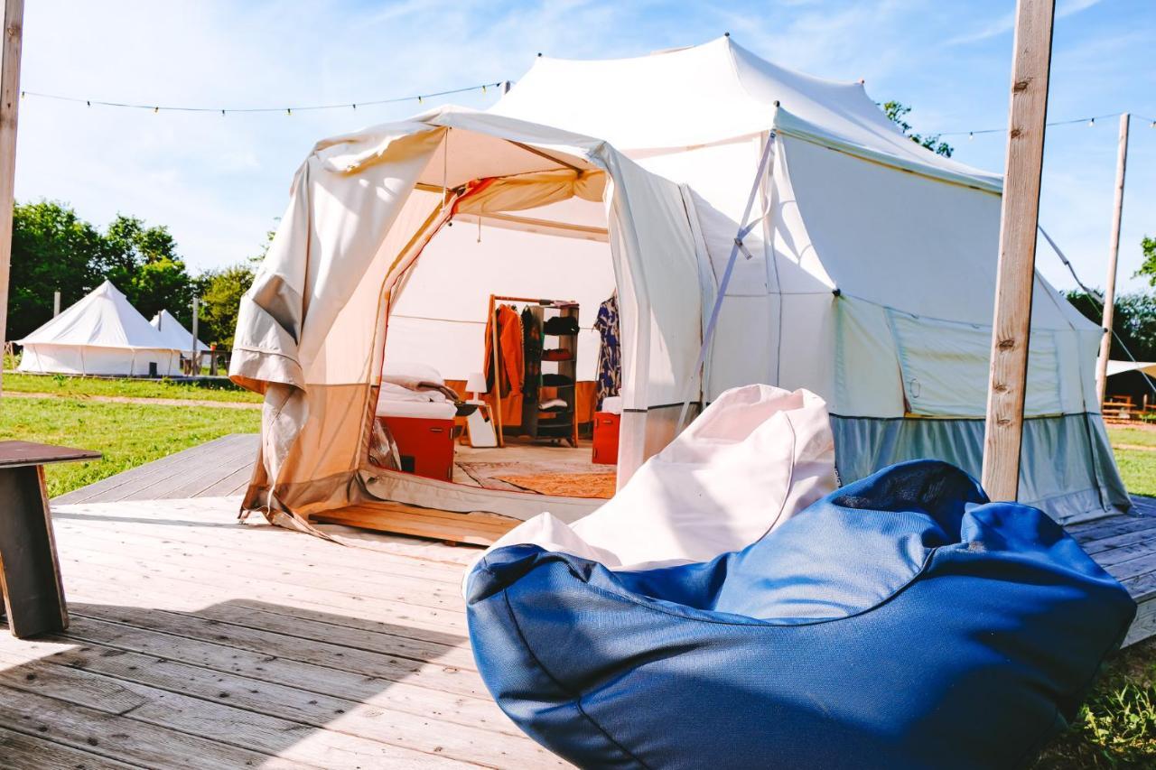 ホテル Domo Camp - Nature Glamping Hof Viehbrook Rendswuhren エクステリア 写真