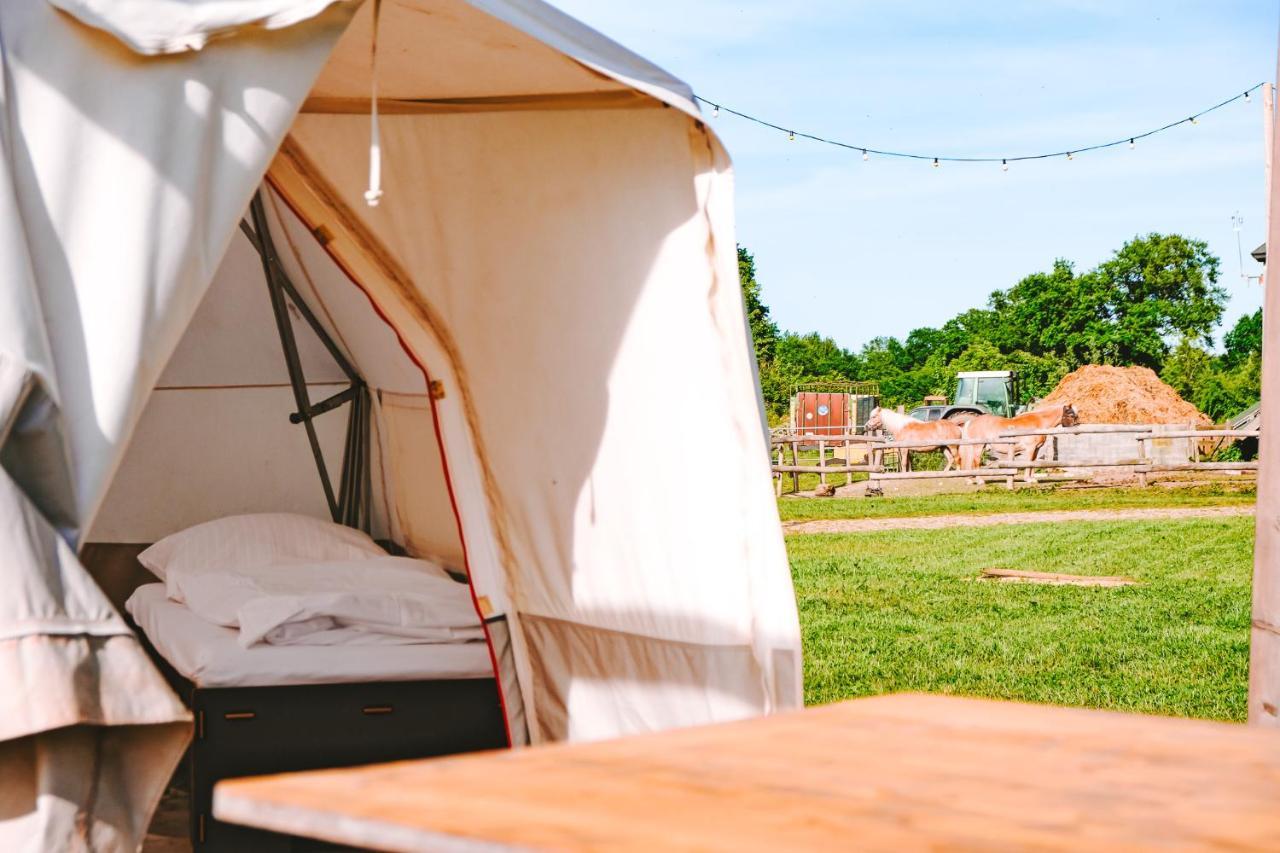 ホテル Domo Camp - Nature Glamping Hof Viehbrook Rendswuhren エクステリア 写真